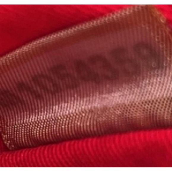 Dooney & Bourke Large Zip Denim Tartan Striped Wristlet - Picture 9 of 9